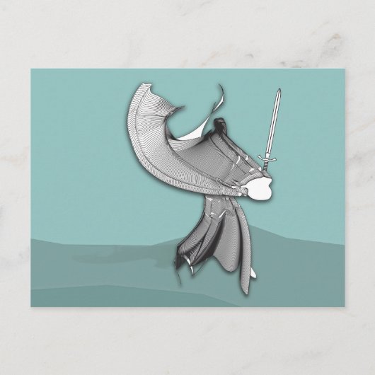 Digital Samurai Briefkaart (Voorkant)