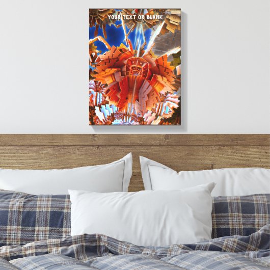 Digital Samurai Canvas Afdruk (Insitu (Slaapkamer))