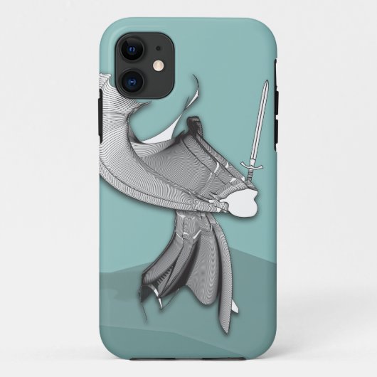 Digital Samurai Case-Mate iPhone Case (Achterkant)
