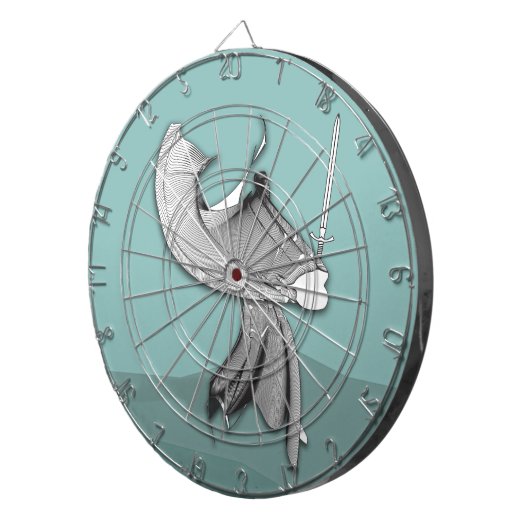 Digital Samurai Dartbord (Voorkant Rechts)