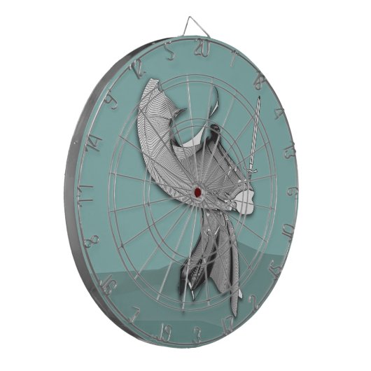 Digital Samurai Dartbord (Voorkant Links)