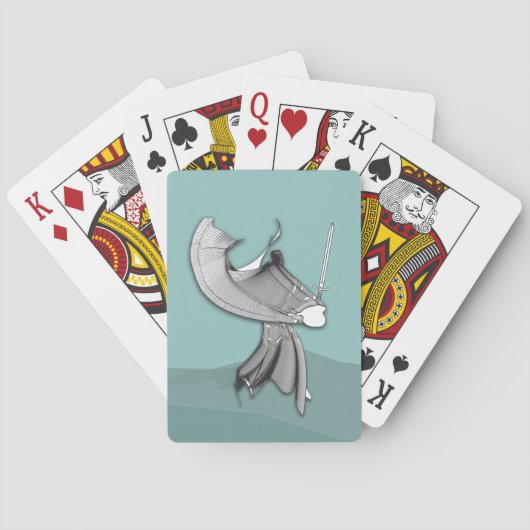 Digital Samurai Pokerkaarten (Achterkant)