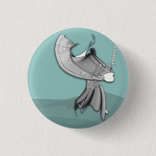 Digital Samurai Ronde Button 3,2 Cm