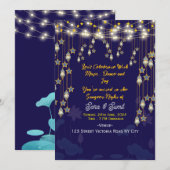 Digital Sangeet Night Invitations  Kaart (Voorkant / Achterkant)