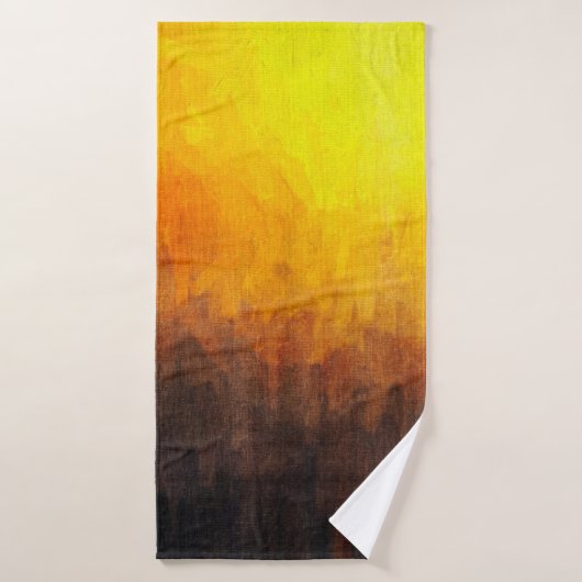 Digital structure of painting. Abstract art vintag Badhanddoek (Badhanddoek)