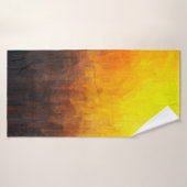 Digital structure of painting. Abstract art vintag Badhanddoek (Badhanddoek)