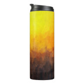 Digital structure of painting. Abstract art vintag Thermosbeker (Geroteerd rechts)