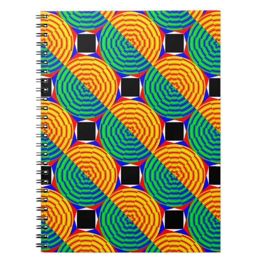 Digital Sunrise door Kenneth Yoncich Notitieboek (Voorkant)