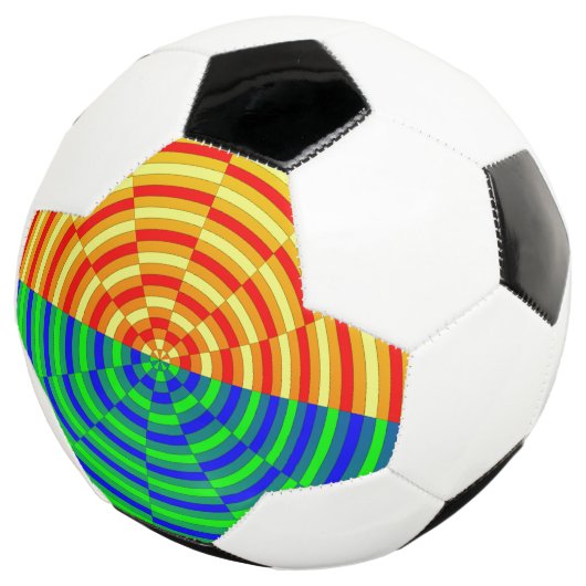 Digital Sunrise door Kenneth Yoncich Voetbal (Drie kwart)