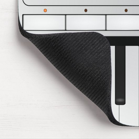 Digital Synthesizer Keyboard Mousepad Muismat (Hoek)