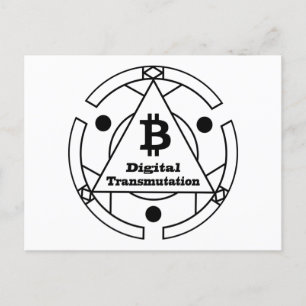 Digital Transmutation Alchemy Briefkaart