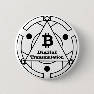 Digital Transmutation Alchemy Ronde Button 5,7 Cm