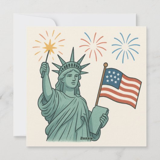 Digital U.S. Citizenship Felicitaties Kaart (Achterkant)