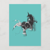 Digital Unicorn Briefkaart (Voorkant)