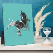 Digital Unicorn Fotoplaat (Zijkant)