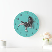 Digital Unicorn Grote Klok (Huis)
