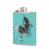 Digital Unicorn Heupfles (Links)