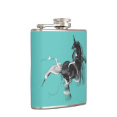 Digital Unicorn Heupfles (Rechts)