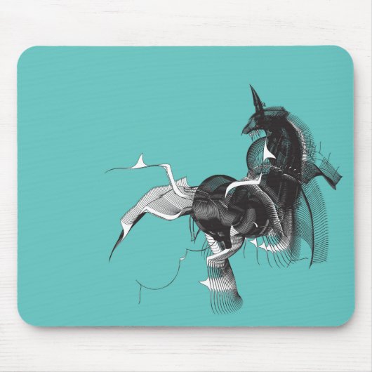Digital Unicorn Muismat (Voorkant)