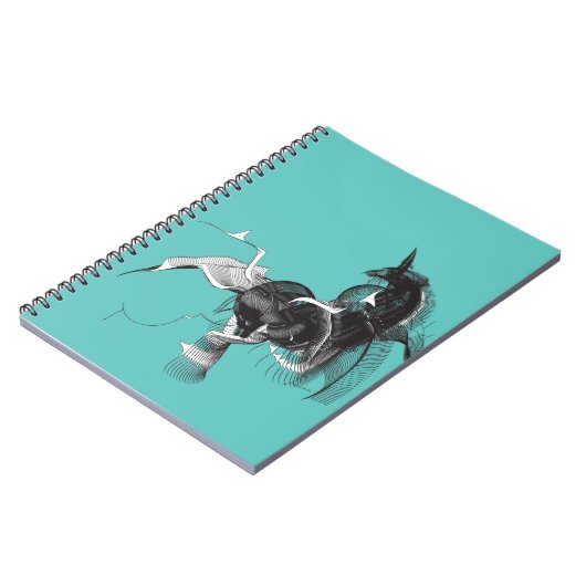 Digital Unicorn Notitieboek (Linkerzijde)