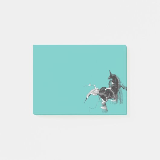 Digital Unicorn Post-it® Notes (Voorkant)