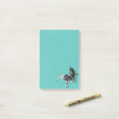 Digital Unicorn Post-it® Notes (Op bureau)