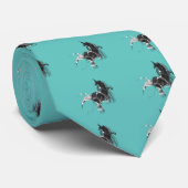 Digital Unicorn Stropdas (Opgerold)