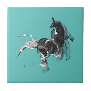 Digital Unicorn Tegeltje