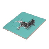 Digital Unicorn Tegeltje (Zijkant)