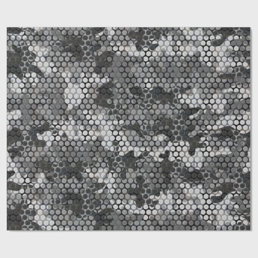 "DIGITAL URBAN CAMO" CADEAUPAPIER (Vlak)