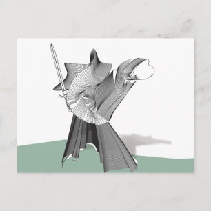 Digital Warrior Briefkaart
