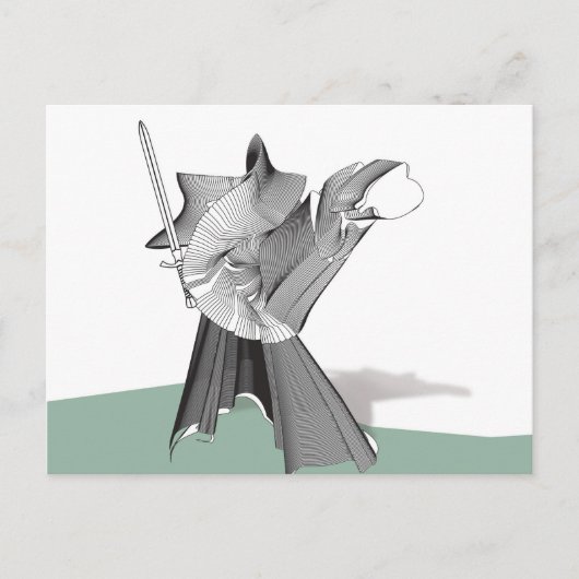 Digital Warrior Briefkaart (Voorkant)