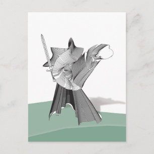 Digital Warrior Briefkaart