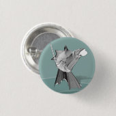 Digital Warrior Ronde Button 3,2 Cm (Voorkant /achterkant)