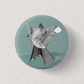 Digital Warrior Ronde Button 3,2 Cm (Voorkant)