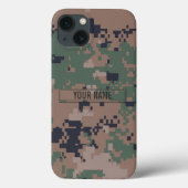 Digital Woodland Camouflage Case-Mate iPhone Case (Achterkant)