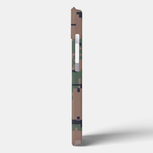 Digital Woodland Camouflage Case-Mate iPhone Case (Achterkant / Links)