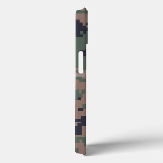 Digital Woodland Camouflage Case-Mate iPhone Case (Achterkant / Rechts)