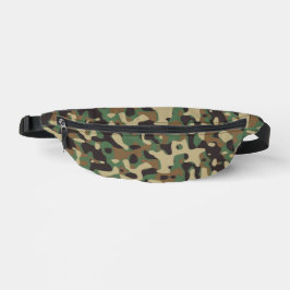 Digital Woodland Military Camouflage Pattern Heuptasje