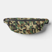 Digital Woodland Military Camouflage Pattern Heuptasje (Liggend)