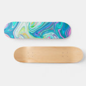 Digitalart Abstract Marbling G597 Skateboard (Horizontaal)
