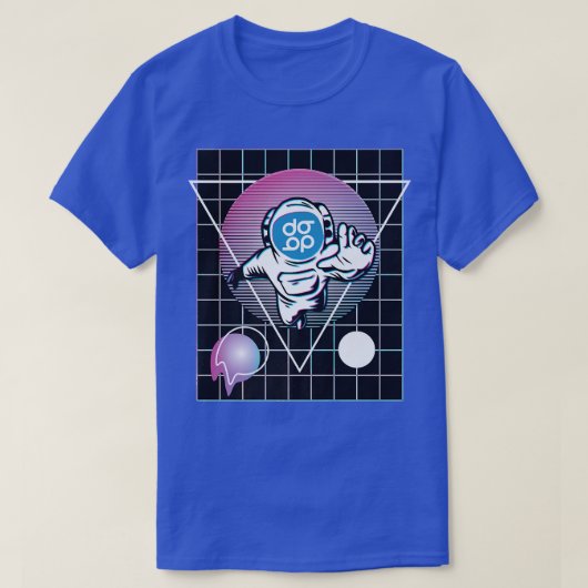 DigitalBits Astronaut  T-shirt (Design voorkant)