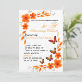 Digitale 50e verjaardag uitnodiging voor vrouwen,  (Staand voorkant)