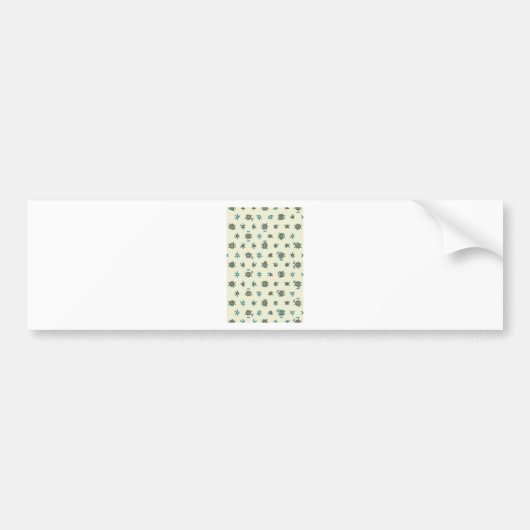 Digitale abstracte achtergrond.Geometrisch patroon Bumpersticker (Voorkant)