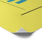 Digitale Abstracte kunst Poster (Hoek)