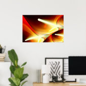 Digitale Abstracte Prints - Computer Art Posters (Thuiskantoor)