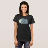 Digitale Abstracte Schilderij Van Een Kat 77 T-shirt (Voorkant volledig)