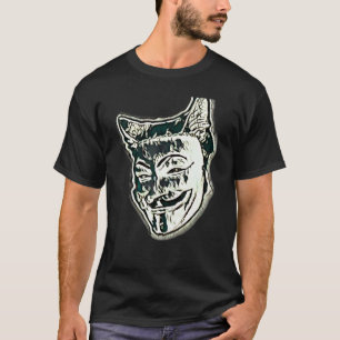 Digitale Abstracte Schildering Van Een Kat 33 T-shirt
