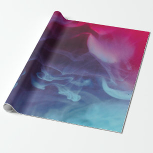Digitale achtergrond voor blauwe, rode en zwarte r cadeaupapier