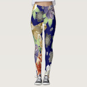 digitale achtergrond | Zazzle_Growshop. Leggings (Voorkant)